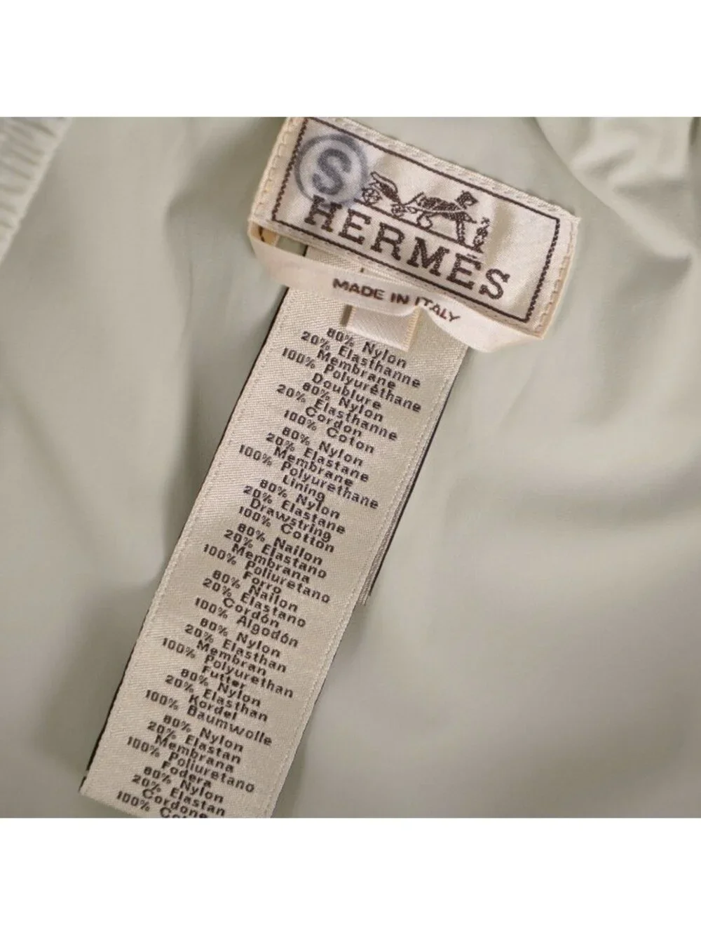 Hermes Pants Long Easy Nylon